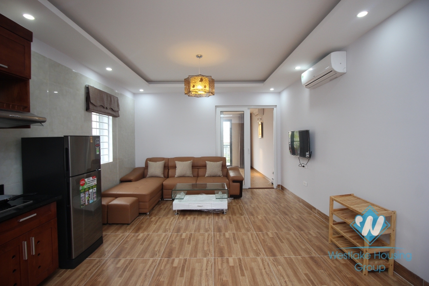 One bedroom apartment with balcony for rent in Dong Da, Ha Noi